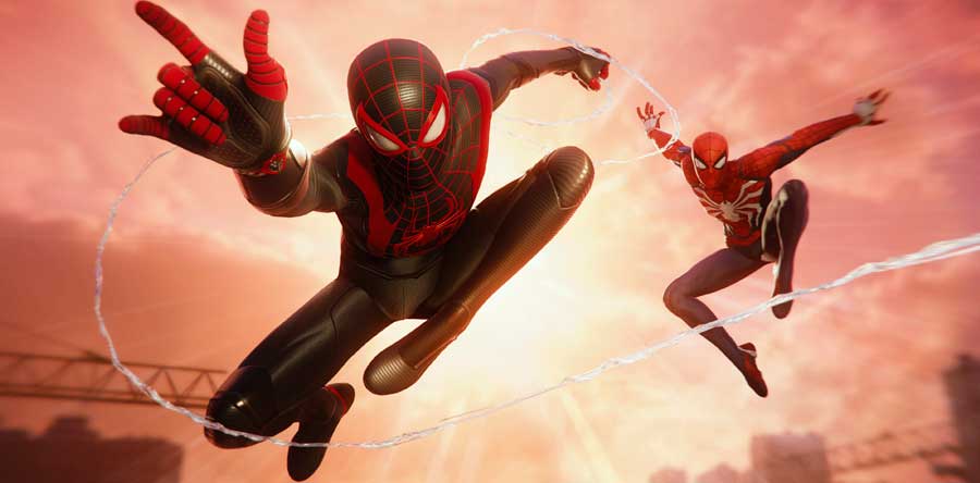 Miles Morales entrena para ser Spider-Man