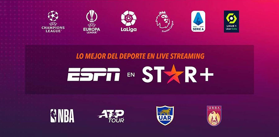 El contenido deportivo de ESPN parte de la oferta exclusiva de Star Plus en Latinoamérica. Foto: Star Plus