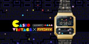 Pac-Man regresó en un reloj retro de Casio