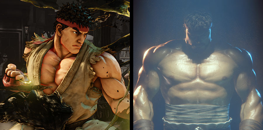 Street Fighter 6: Comparativa de Ryu frente a Street Fighter V,