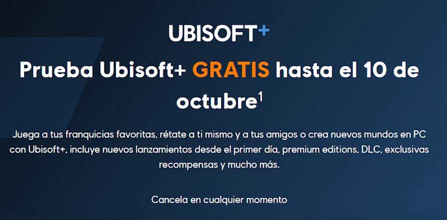 Ubisoft+ es la plataforma de suscripción de Ubisoft. Foto: Ubisoft