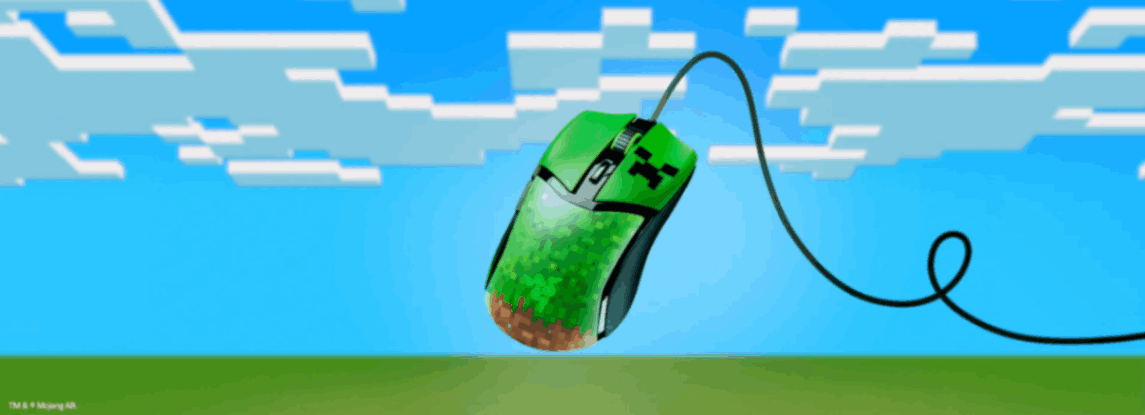 Mouse Minecraft. Foto: Razer